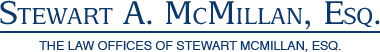 Logo of Stewart A. McMillan, Esq.